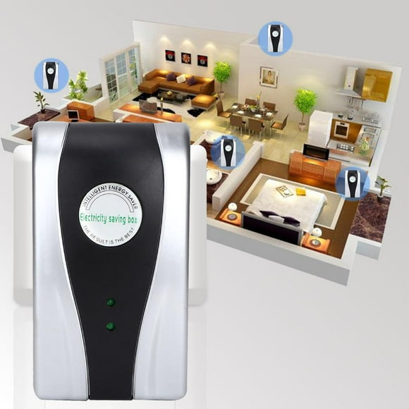 TOPINCN Electricity Saving Box,Power Saving Box,Household Intelligent Electricity Saving Box Power Energy Saver Device 30000W 90-250V US Plug