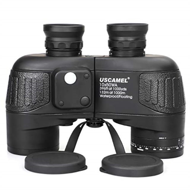 uscamel 10x50 marine binoculars for adults, military binoculars