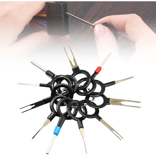Ganfancp Retractor de Clavijas de Terminalretractor de Clavijasempujador de Clavijasherramienta de Extracción de Herrajes Liquidación Ventas Hoy Ofertas Prime Juego de Retractores de Aguja de 11 Piez