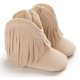 thumbnail image 1 of Zapatos de bebé, botas cálidas con borlas para bebé, zapatos cálidos de algodón para invierno, 1 of 5