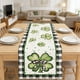thumbnail image 2 of Bandera de Mesa Lateral Pequeña Paño de Mesa Decorativo Paño de Mesa de Lino Bandera de Mesa de Cuatro Hojas para Mesas de Comedor Pequeñas, 2 of 5