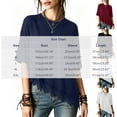 thumbnail image 3 of Women Lace Spandex Tops Blouse for Women Short Elbow Length Sleeve Loose Fit Basic Summer Fall Shirts 2026 Fashion, 3 of 9