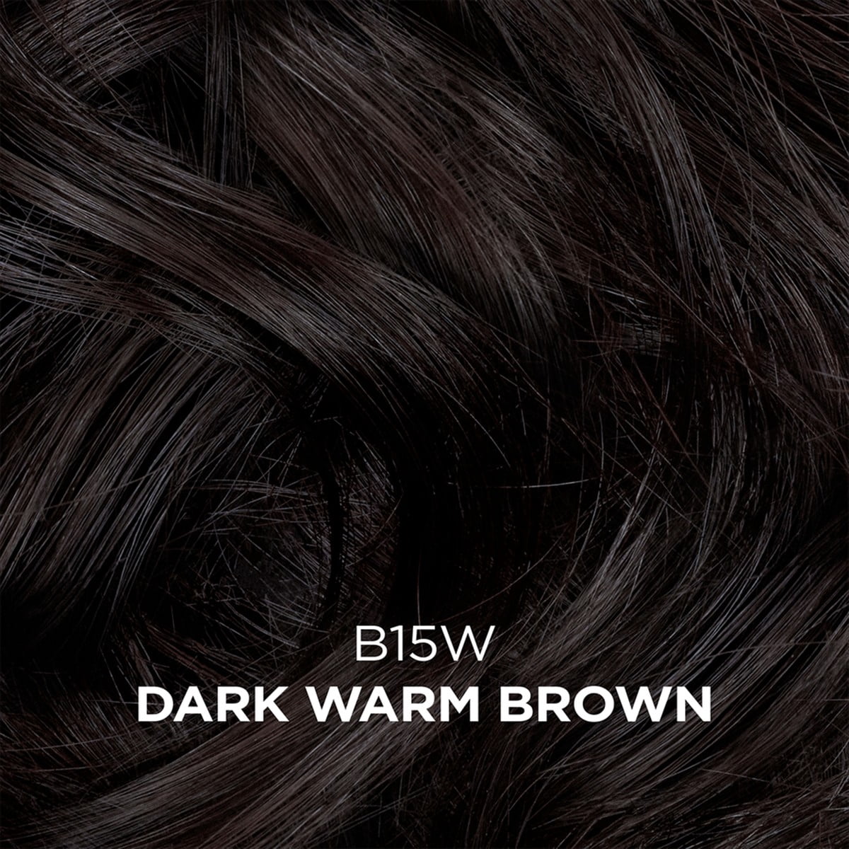 Clairol Beautiful Collection #B15W Dark Warm Brown 3oz (Pack of 6)