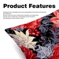thumbnail image 2 of Fragmented Flowers Decorative Bed Pillow Covers Throw Pillows Set with Unique Patterns for all Occasions - 16x16, 18x18, 20x20 inches - 2 Pack Pillow Inserts Included, 2 of 6