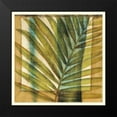 thumbnail image 2 of Jennifer Goldbergrer 20x20 Black Modern Framed Museum Art Print Titled - Seaside Palms II, 2 of 5