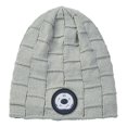 thumbnail image 2 of Gorro de Punto con Cálida Libre para Hombres con Batería Recargable USB Gris +Gorro de Punto con Cálida para Gloria Sombrero de luz cálida de invierno, 2 of 9