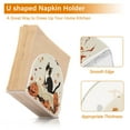 thumbnail image 5 of Yayeee Napkin Holder for Table Kitchen Paper Tissue Organization, Gray Cartoon Halloween Cat, 5 of 8