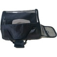 thumbnail image 2 of Foldable Waterproof Pet Carrier Backpack for Small Dogs/Cats - Black Size S with 4-Side Mesh Ventilation, 3 Entry Points, Adjustable Straps & Storage Pocket - Ideal for Travel, Vet Visits & Outdoor, 2 of 6