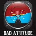 thumbnail image 3 of CafePress - Bad Attitude Dark T Shirt - Men's Classic Graphic Cotton T-Shirt, 3 of 4