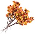 thumbnail image 3 of MOVTOTOP 12Pcs Christmas Berry Picks Plastic Yellow Red DIY Accessories Craft Enthusiasts, 3 of 8