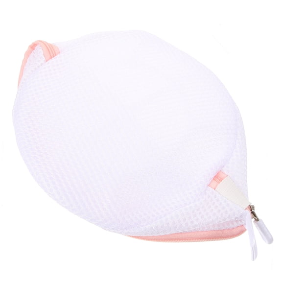 WHAMVOX Net Garment Laundry Bag Delicate Washing Bags 17*15cm Pink
