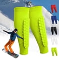 thumbnail image 1 of Ski Shin Guards,Ski Shin Pads,Ski Shin Protection,Ski Boot Shin Protector,Shin Defender Shin Guards,Shin Pads for Skiing,Shin Protector Ski with Honeycomb Pads,Small, 1 of 4