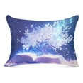 thumbnail image 4 of Pillow Case Plush Pillow Magical Book White Tree Case standard size/King size/Queen size Bed Pillow Pillowcases, 4 of 9