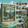 thumbnail image 2 of CCOCC 2026 New National Parks Advent Calendar24 Days Christmas Countdown Calendar with 24 Iconic Landscapes Ornaments of National Parks Christmas Tree Decor Gift for Nature Lovers(1Pcs), 2 of 7
