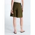 thumbnail image 3 of Scoop Women’s Pleated Bermuda Shorts, 9'' Inseam, Sizes 0-26W, 3 of 5