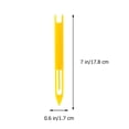 thumbnail image 2 of AURARMLET 20Pcs Yellow Plastic Shuttle Tool For Fishing And Net Repair Occasions, 2 of 7