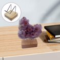 thumbnail image 6 of Mineral Display Stand Glass Sphere Holder Sphere Stand Support Base Home Decor Desktop Display Ball Holder for Rocks, 6 of 8