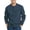 Blue, variant on GENTS BLISS Henley Sweatshirts for Men Long Sleeve Crew Neck Men Sweatshirts Casual Pullover Tops with Pocket
