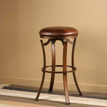 Hilale Kelford 30 Backless Swivel Bar Stool In Antique Bronze Hilale Kelford 30 Backless Swivel Bar Stool In Antique Bronze