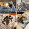 thumbnail image 5 of Flannel pet sleeping mat dog bed cat litter puppy bed dog sofa lovely mattress cushion for small large dog blanket pet supplies, 5 of 14