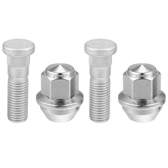 Unique Bargains 1 Set No.CV6Z1012C/ACPZ1012H Wheel Stud Bolts for Ford Fiesta 2011-2019