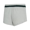 thumbnail image 3 of Women's Concepts Sport  Gray New York Jets Whitley Long Sleeve Hoodie Top & Shorts Set, 3 of 3