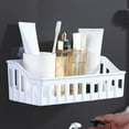 thumbnail image 2 of Viflosae Small Corner Shelf Shower Racks for Inside Shower Bathroom Shelf No Punch Bathroom Shower Hanging Shelf Shampoo Hanging Basket Shower Toilet Storage, 2 of 7