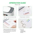 thumbnail image 5 of Desktop Laminator Machine Set A3 Size Multifunctional Hot And Cold Lamination 2 Roller System 12.5 Inches Max Width Paper Cutter, 5 of 5