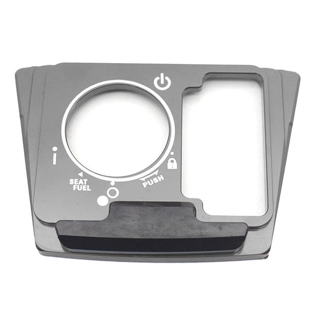 Cubierta de Interruptor Eléctrico CNC Adecuado para Forza 125 Grey Gris shamjiam Cubierta del interruptor de la cerradura eléctrica