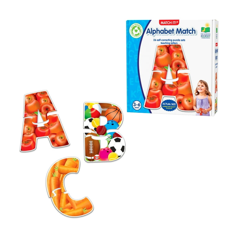 Amazon.com: The Learning Journey: Match It! - Alphabet Match