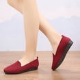 thumbnail image 6 of Spring and autumn women‘s shoes casual fashion canvas shoes fly woven soft bottom fisherman  bottom breathable old Beijing cloth shoes  generation of hair, 6 of 6