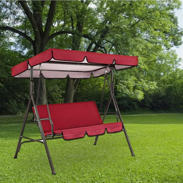 Outdoor Terrace 3 Swing Waterproof Cover Swing Top Cover