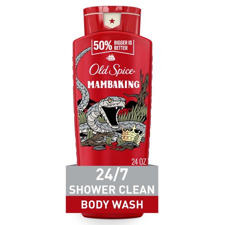 Old Spice Body Wash for Men Mamba King All Skin Types 24 fl oz