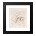thumbnail image 2 of Félix Bracquemond 20x22 Black Modern Framed Museum Art Print Titled - Plate (Peony). (1866 - 1878), 2 of 5