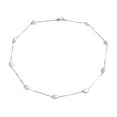 thumbnail image 2 of Collar de perlas de plata Sonducket para mujer decorativo portátil 45cm, 2 of 6