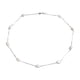 thumbnail image 5 of Collar de perlas Qarigey Gargantilla decorativa de Color sólido 2piezas Blanco 45cm, 5 of 6