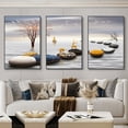 thumbnail image 5 of 3 cuadros de arte de pared abstractos con cinta de lujo nórdico, póster moderno con impresión de paisaje, pintura decorativa para sala de estar y hogar, 5 of 5