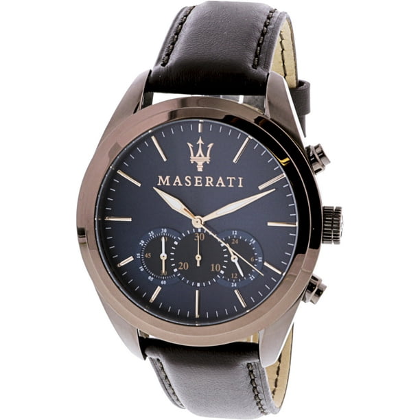 Maserati Men s Traguardo R8871612008 Brown Leather Sports Watch
