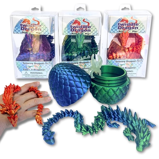 Juguete Huevo de Dragón Twiddle de Zorbitz Inc. Juego Sensorial