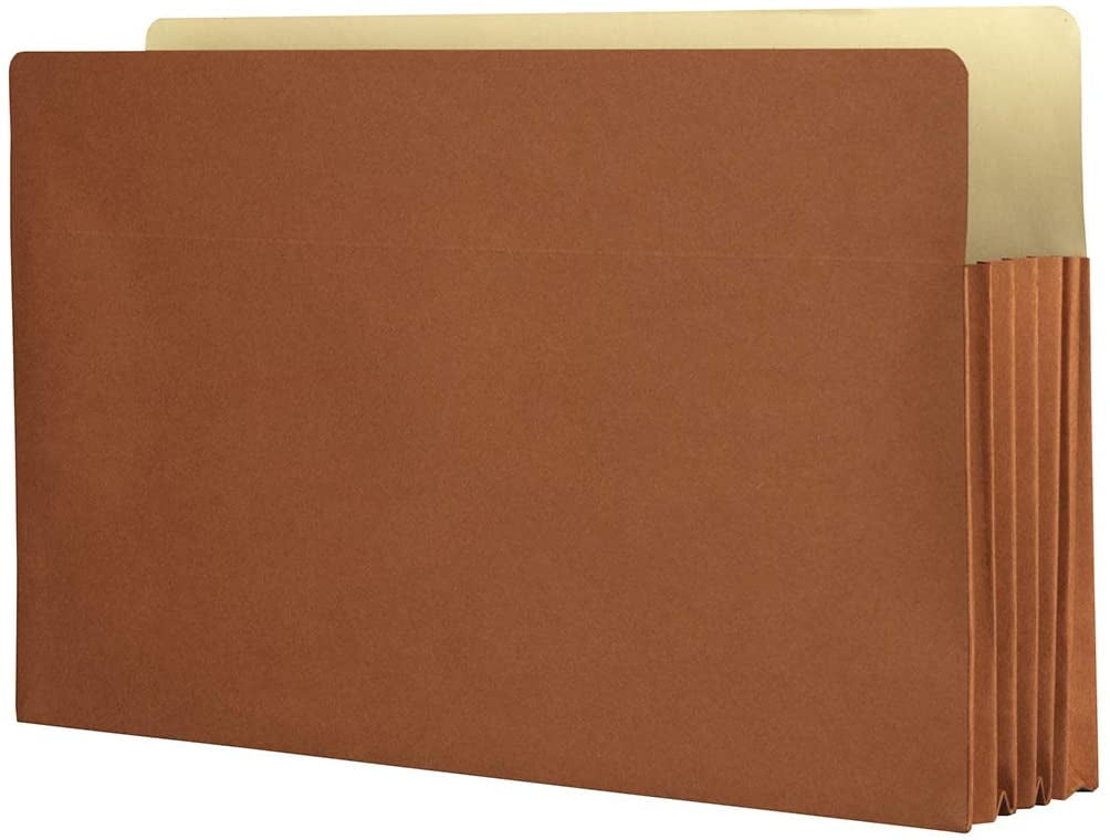 The File King Expanding Accordion File Folder Legal Size Box of 10