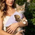 thumbnail image 5 of Sleeveless Dog T-Shirt for Small Dogs Cute Breathable Pet Shirt for Chihuahua Cats Yorkies and Small Breed Dogs(Purple,L), 5 of 7