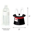 thumbnail image 5 of Big Dot of Happiness Ta-Da, Magic Show - Rabbit in a Magician's Hat Decorations DIY Magical Birthday Party Essentials - Set of 20, 5 of 5