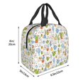 thumbnail image 3 of Honeii Cactus Plants Print Lunch Bag Women, Lunch Box Lunch Bag for Women Adult Men, Small Leakproof Cute Lunch Tote Large Capacity Reusable, 3 of 8