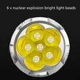 thumbnail image 4 of Clearance！Flashlights High Lumens Rechargeable,LED Flashlight Eight Highlight Lamp Beads Waterproof Super Bright Rechargeable Camping Flashlight Table Lamp Outdoor Lighting, 4 of 9