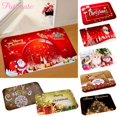 thumbnail image 4 of Felpudo navideño de Papá Noel, alfombra de Feliz Navidad para el hogar, regalos de Navidad Natal, Feliz Año Nuevo, 2023, 2024, 4 of 4