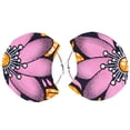 thumbnail image 3 of XIAOHUAGUA African Print Dangle Earrings Womens Geometric Ankara Jewelry Earrings, 3 of 4
