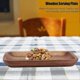 thumbnail image 4 of Elegant Sushi Tray Snacks Salad Desserts Wooden Serving Dish for Home Restaurant 16.5*12.5*2cm 26s, 4 of 5