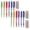 12 Pens + 24 Refills, variant on FXMLRLK Heat Erasable Fabric Marking Pens 6 Pens + 12 Refills, No Ghost Lines,Disappearing Ink Precision Fabric Markers for Sewing Quilting Embroidery Dressmaking