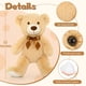 thumbnail image 5 of Peluche con forma de oso de peluche Morismos de 55 cm para niños, 5 of 7