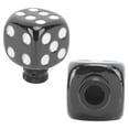 thumbnail image 4 of Transmission  Lever Knob, Easy To Hold Stable Shifting Dice Shape  Head Universal Fit  For Manual Vehicles, 4 of 7